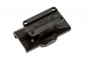 REPTILLA,LLC Dot Mount Lower 1/3 Co-Witness for Trijicon MRO Black Hardcoat Anodized - 100022