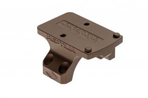 REPTILLA,LLC ROF-90 Mount compatible with Geissele 30mm Super Precision & Tijicon RMR Flat Dark Earth Anodized - 100028