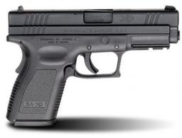 Springfield Armory XD9645 XD Compact *CA Compliant 45 ACP 4" 10+1 Railed Black Frame Black Melonite Steel Slide Black Polymer Gr - XD9645E