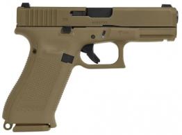 Glock G19X Compact Crossover Bronze/Coyote 17 Rounds 9mm Pistol - PX1950703 Glock G19X Compact Crossover Bronze/Coyote 17 Rounds 9mm Pistol - PX1950703