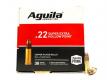 Aguila Super Extra High Velocity 22LR 38gr Copper-Plated Hollow Point 500rd box - 1B221118