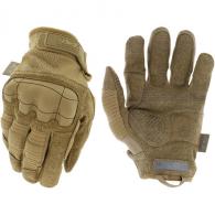 Mechanix Wear MP372009 M-Pact 3 Coyote Synthetic Leather Medium Velcro Closure - 1063