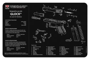 TekMat TEKR20For Glock4243 For Glock 42/43 Ultra 20 Cleaning Mat Black/White Rubber 15"x20" For Glock 42/43 Parts Diagram - 1028 TekMat TEKR20For Glock4243 For Glock 42/43 Ultra 20 Cleaning Mat Black/White Rubber 15"x20" For Glock 42/43 Parts Diagram - 1028