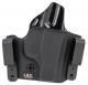Lag Tactical Defender Black Kydex IWB/OWB Ruger LC9, LC380 Right Hand - 7001