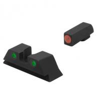 Meprolight Hyper-Bright for Glock Fixed Tritium Handgun Sights - 40224O