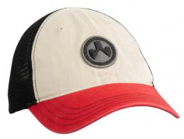 Magpul MAG1105-110 Icon Patch Trucker Hat Stone/Red/Black Adjustable Snapback OSFA Unstructured - 950 Magpul MAG1105-110 Icon Patch Trucker Hat Stone/Red/Black Adjustable Snapback OSFA Unstructured - 950