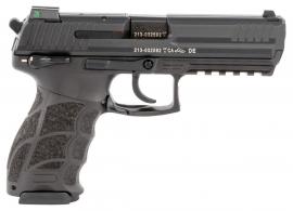 Heckler & Koch H&K P30 V3 9mm 4.45" 17+1 (3) Black Black Steel Long Slide Black Interchangeable Backstrap Grip - 81000124