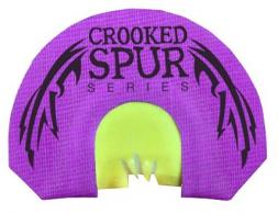Foxpro Crooked Spur V-Fang Purple Turkey Three Reed Diaphragm Call - CSMOUTHVFANG