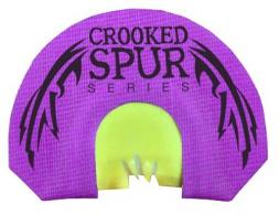 Foxpro Crooked Spur V-Fang Purple Turkey Three Reed Diaphragm Call - CSMOUTHVFANG