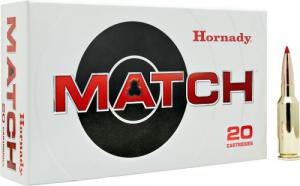 Hornady Match 6mm ARC 108 gr Extremely Low Drag-Match 20 Bx/ 10 Cs - 81608 Hornady Match 6mm ARC 108 gr Extremely Low Drag-Match 20 Bx/ 10 Cs - 81608