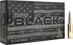 Hornady Black 6mm ARC Ammo 105gr Boat-Tail Hollow Point Match 20 round box - 81604 Hornady Black 6mm ARC Ammo 105gr Boat-Tail Hollow Point Match 20 round box - 81604