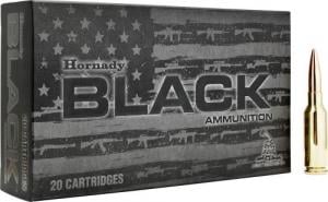 Hornady Black 6mm ARC Ammo  105gr Boat-Tail Hollow Point Match 20 round box