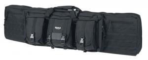 RUKX GEAR Tactical Double Gun Case Black 600D Polyester 42" - ATICT42DGB