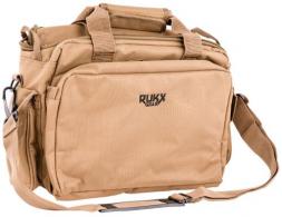 RUKX GEAR Tactical Range Bag 16" Tan Tan 600D Polyester
