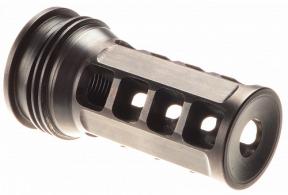 OSS Suppressors Muzzle Brake-QD .338 Caliber 5/8x24 Thread Pitch Black - 1040