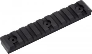 TIMBER CREEK OUTDOOR INC M-Lok Picatinny Rail AR-Platform 9-Slot Black Hardcoat Anodized - M9SPRBL TIMBER CREEK OUTDOOR INC M-Lok Picatinny Rail AR-Platform 9-Slot Black Hardcoat Anodized - M9SPRBL