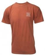 Glock Carry With Confidence Rust Orange Small Short Sleeve - AA75112