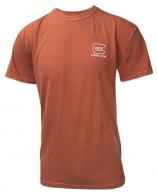 Glock Carry With Confidence Rust Orange Large Short Sleeve - AA75113
