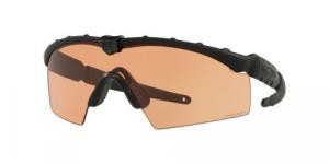 OAKLEY (LUXOTTICA) Ballistic M Frame 2.0 Clear Plutonite Matte Black TR22,TR45 - OO9213-0732