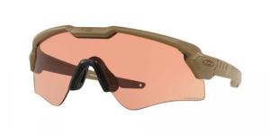 OAKLEY (LUXOTTICA) Ballistic M Frame Alpha Clear Prizm TR22,TR45 Dessert Tan - OO9296-2144