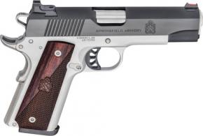 Springfield Armory 1911 Ronin Operator .45 ACP 4.25" 8+1 Black Carbon Steel Slide Satin Aluminum Cerakote Frame Crossed