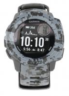 Garmin 0100229315 Instinct Fitness Tracker Graphite Camo 45mm Solar Compatible With iPhone/Android Bluetooth/ANT+ GPS Yes - 292 Garmin 0100229315 Instinct Fitness Tracker Graphite Camo 45mm Solar Compatible With iPhone/Android Bluetooth/ANT+ GPS Yes - 292