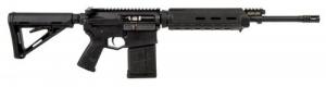 Adams Arms P1 308 Win 16" 20+1 QPQ Melonite / Black Nitride Black Nitride 6-position Collapsible Magpul MOE Stock