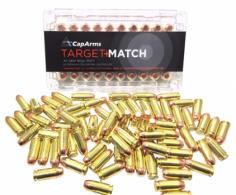 CapArms Target Match 40 Smith & Wesson 180 GR Flat Point Concave Base