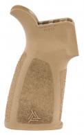 THRIL INC RTG Rugged Tactical AR Grip Flat Dark Earth Polymer - RTGDE