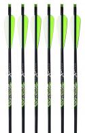 Carbon Express Piledriver Crossbolt Black/Green Carbon Fiber Composite 20"