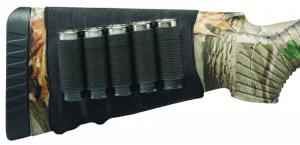 Hunters Specialties Buttstock Shell Holder Shotgun 5 Rounds Black Elastic - 00685 Hunters Specialties Buttstock Shell Holder Shotgun 5 Rounds Black Elastic - 00685