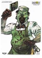 Birchwood Casey Darkotic Primal Cut Paper 12" x 18" Zombie Butcher Multi 100 Per Pack - 35654