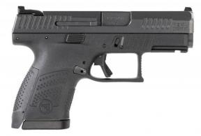 CZ-USA P-10 S 9mm 3.50" 12+1 Black Nitride Black Interchangeable Backstrap Grip Reversible Mag Release