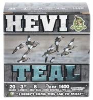 Main product image for HEVI-Shot Hevi-Teal 20 Gauge 3" 7/8 oz 6 Shot 25 Bx/ 10 Cs