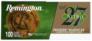 Remington Premier Nitro 12 Gauge Ammo2-3/4" 1-1/8oz #7.5 shot 100 Round Box - 28867 Remington Premier Nitro 12 Gauge Ammo2-3/4" 1-1/8oz #7.5 shot 100 Round Box - 28867
