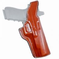 Desantis Gunhide Dual Angle Hunter Tan Saddle Leather OWB fits For Glock 40 Right Hand - 016TC5LZ0