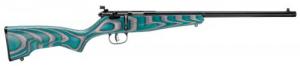 Savage Arms Rascal Youth Gray/Teal 22 Long Rifle Bolt Action Rifle - 13802 Savage Arms Rascal Youth Gray/Teal 22 Long Rifle Bolt Action Rifle - 13802