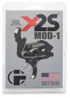 HIPERFIRE X2S MOD-1 AR Platform Black Maganese Phosphate Two-Stage Curved Trigger 3.50-4 lbs - X2SM1