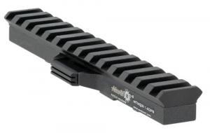 Aimshot M-LOK QD 140mm Adapter Picatinny Rail Black Hardcoat Anodized - MTMQR140PR