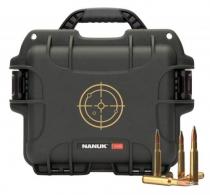 Nanuk 908 Polycarbonate Olive w/Tan Target Logo - 908-AMMO6