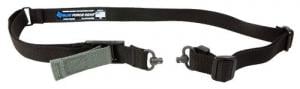 Blue Force Gear VCAS2TO1RED125AABK Vickers 221 Sling made of Black Cordura with 54"-64" OAL, 1.25" W, One-Two Point Design & RED - VCAS-2TO1-RED-1 Blue Force Gear VCAS2TO1RED125AABK Vickers 221 Sling made of Black Cordura with 54"-64" OAL, 1.25" W, One-Two Point Design & RED - VCAS-2TO1-RED-1
