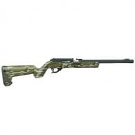 Tactical Solutions X-Ring Takedown VR Backpacker Matte Black/Mossy Oak Bottomland Stock 22 Long Rifle Semi Auto Rifle