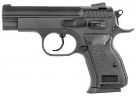 Tanfoglio Combat Compact 9mm, 3.6" Barrel, Black, Steel Frame, 13 Rounds - TF-COMBATC-9