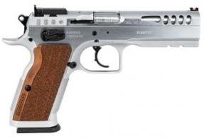 Italian Firearms Group (IFG) Stock Master 38 Super 4.75 17+1 Hard Chrome Black Polymer Grip
