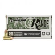 Remington Ammunition 28564 Range 9mm Luger 124 gr Full Metal Jacket (FMJ) 50 Bx/ 10 Cs