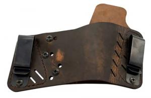 Versacarry Protector S3 Distressed Brown Buffalo Leather IWB/OWB Most Handguns Right Hand - 52311