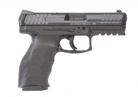 Heckler & Koch H&K VP9 9mm 4.09" 10+1 (3) Black Steel Slide Black Interchangeable Backstrap Grip Night Sights - 81000224