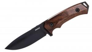 WOOX LLC Rock 62 4.25" Drop Point Plain Walnut Handle Fixed - BU.KNF001.01