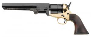 PIETTA (EMF COMPANY INC) 1851 Navy 44 Cal 6 7.37" Blued Barrel Brass Frame Walnut Grip - REB44 PIETTA (EMF COMPANY INC) 1851 Navy 44 Cal 6 7.37" Blued Barrel Brass Frame Walnut Grip - REB44