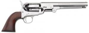 PIETTA (EMF COMPANY INC) 1851 Navy Yank 36 Black Powder 6 7.50" Old Silver Steel Frame Walnut Grip - YANOS36